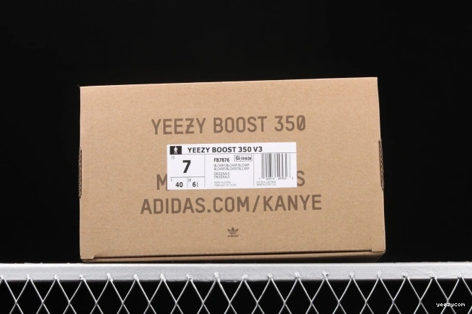 FB7876 380 Yeezy Adidas Black Boost 0721